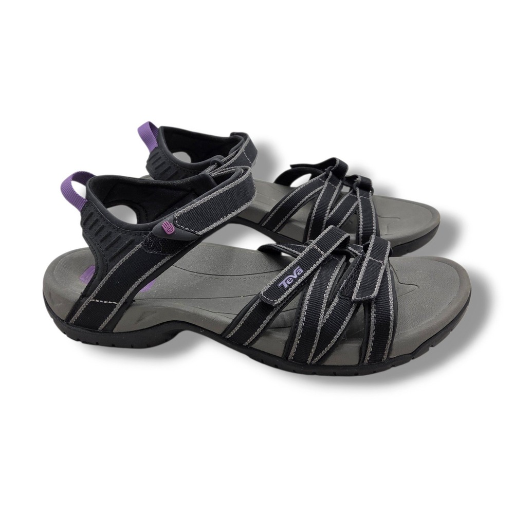 Teva Tirra Sandals Womens 10 Black Water Sandals Vegan Hiking